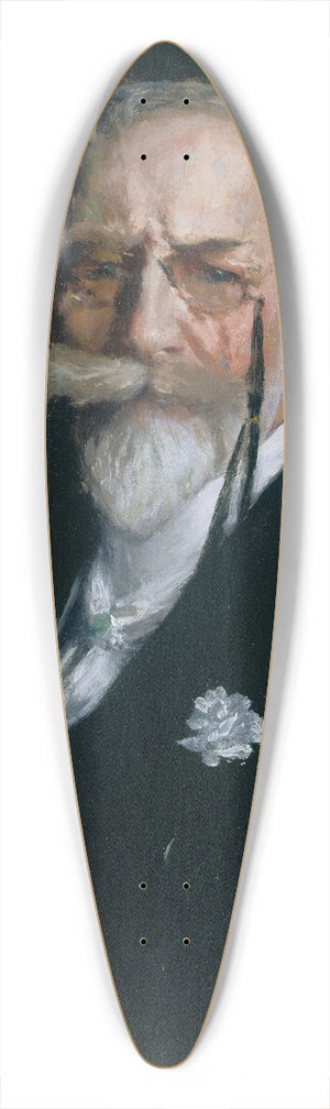 William Merritt Chase - Self Portrait 39.3 inch art pintail longboard deck