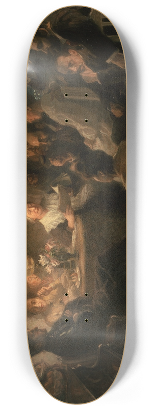 Hanna Hirsch-Pauli - Friends 8.25 inch art skate deck