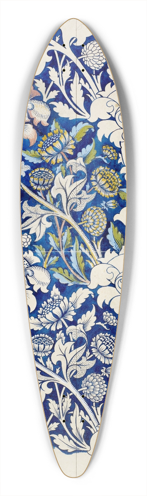 William Morris - Wey 39.3 inch art pintail longboard deck