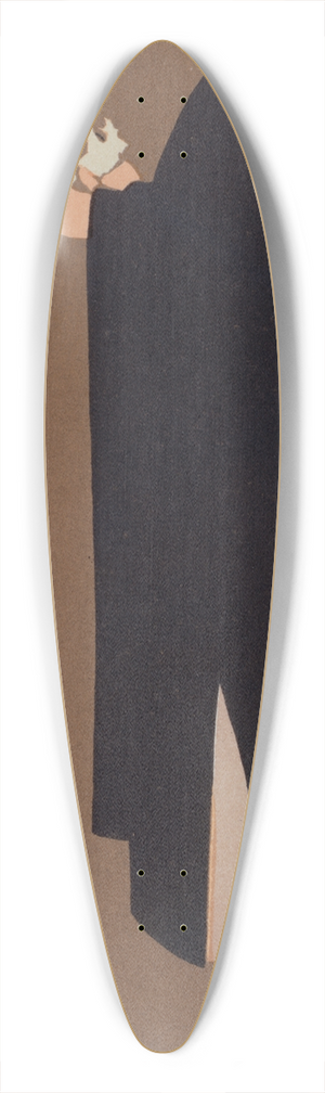 William Nicholson - Hamlet 39.3 inch art pintail longboard deck