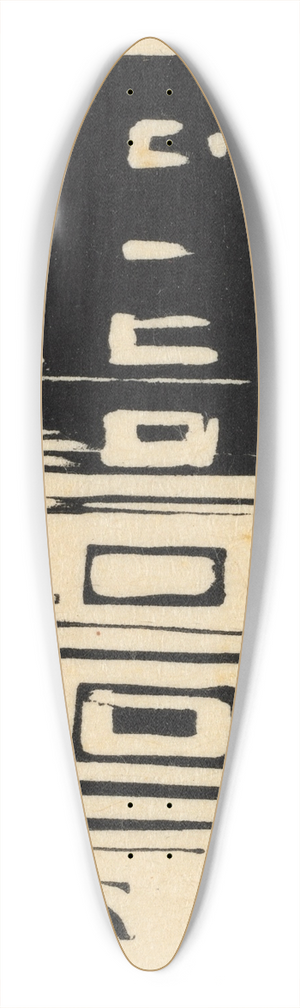 William Nicholson - The Exhibition 39.3 inch art pintail longboard deck