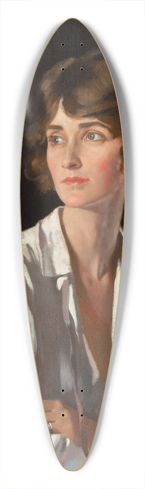 William Orpen - Lady Marriott 39.3 inch art pintail longboard deck