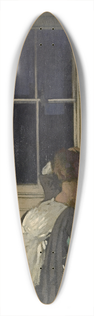 William Orpen - Night (no. 2) 39.3 inch art pintail longboard deck