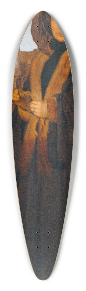 William Page - Mrs. William Page 39.3 inch art pintail longboard deck