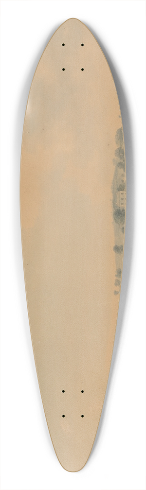 William Payne - Mill on the Tavy 39.3 inch art pintail longboard deck