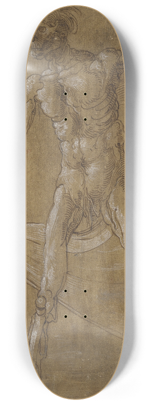 Hans Baldung - Der Tod mit gesenkter Fahne 8.25 inch art skate deck