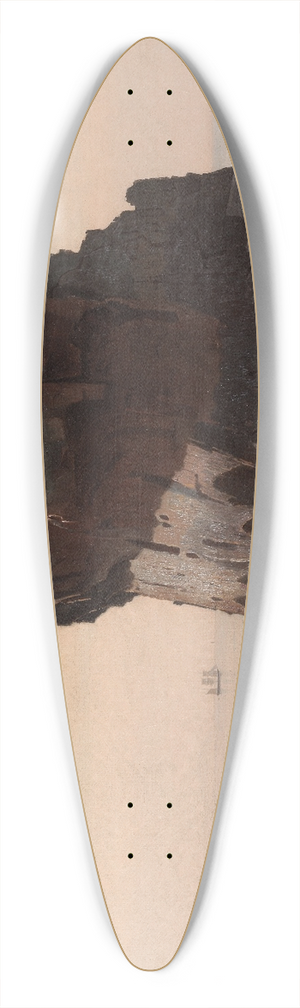 William Stanley Haseltine - Capri 39.3 inch art pintail longboard deck
