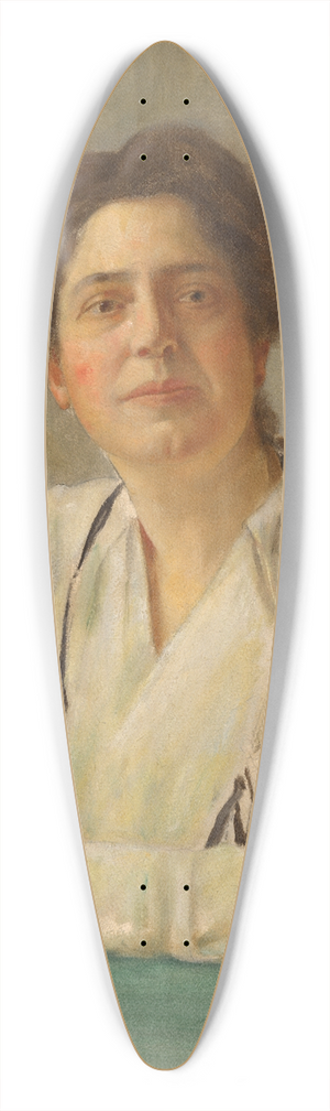 William Valentine Schevill - Lillian D. Wald 39.3 inch art pintail longboard deck