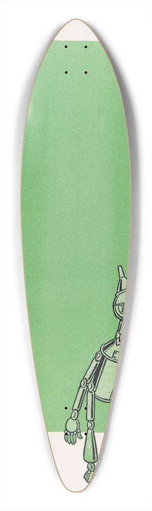 William Wallace Denslow - Away to the South 39.3 inch art pintail longboard deck