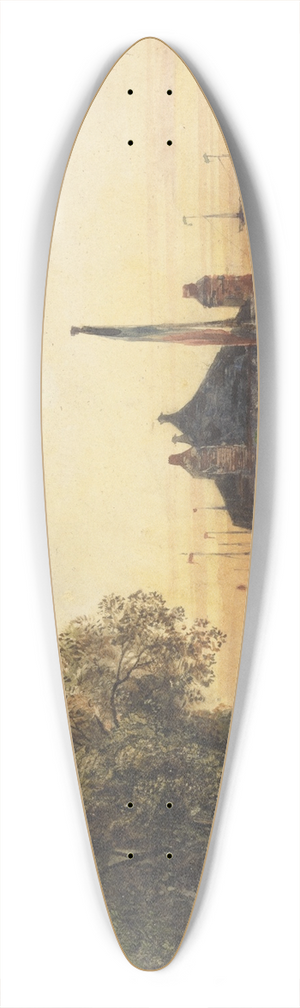 William Wyld - Nantes 39.3 inch art pintail longboard deck
