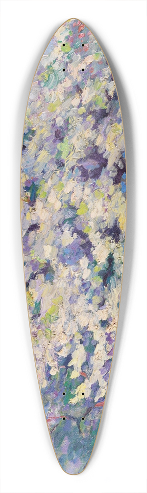 Willi Schlobach - Blhende Apfelbume 39.3 inch art pintail longboard deck