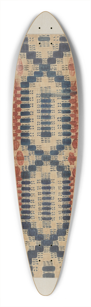 Willoughby Ions - Coverlet 39.3 inch art pintail longboard deck