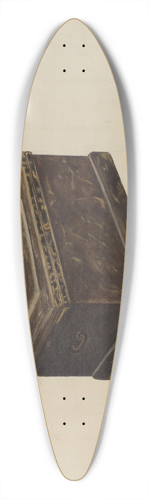 Willoughby Ions - Sea Chest, U.S. Navy 39.3 inch art pintail longboard deck