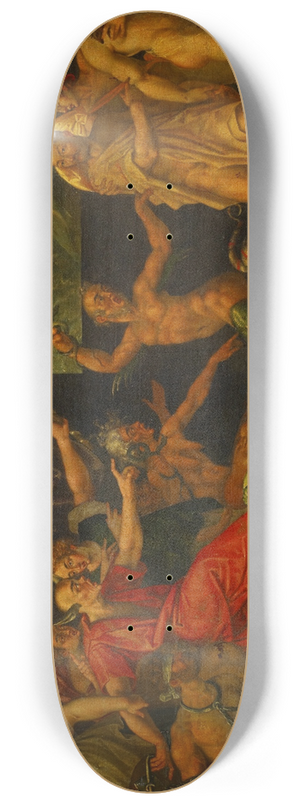 Hans Bock the Elder - The Calumny Of Apelles 8.25 inch art skate deck