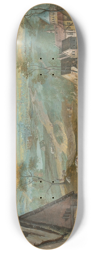 Hans Bol - Christ as the Good Shepherd 8.25 inch art skate deck