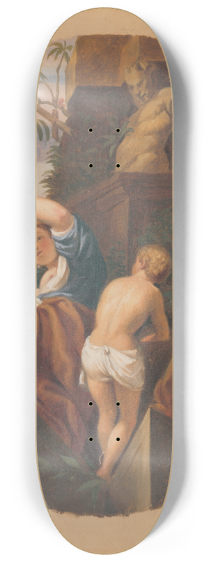Hans Canon - Allegory of Music 8.25 inch art skate deck