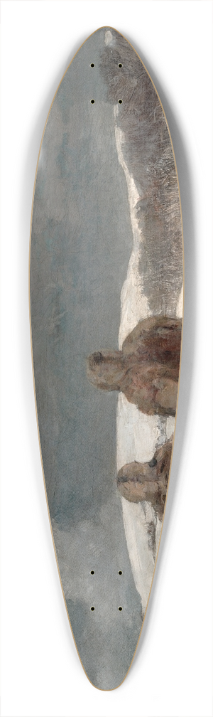 Winslow Homer - BelowZero 39.3 inch art pintail longboard deck