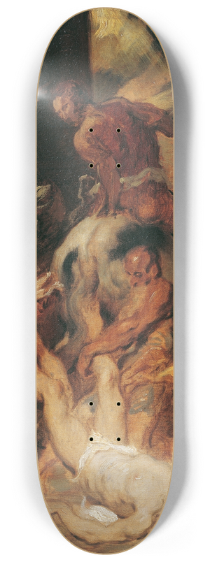 Hans Canon - Die Marter Des Heiligen Hippolytus 8.25 inch art skate deck