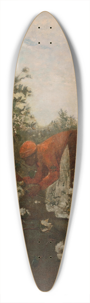 Winslow Homer - Upland Cotton 39.3 inch art pintail longboard deck