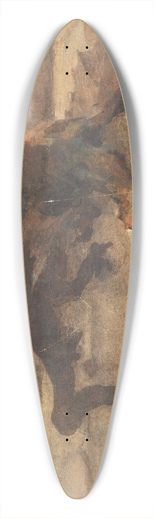 Witold Pruszkowski - Dragon 39.3 inch art pintail longboard deck