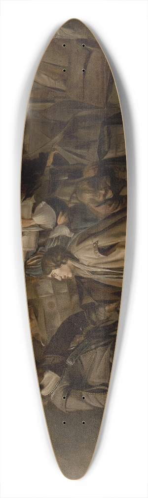 workshop of Pieter Jacobs Codde - A Questioning of a Prisoner 39.3 inch art pintail longboard deck