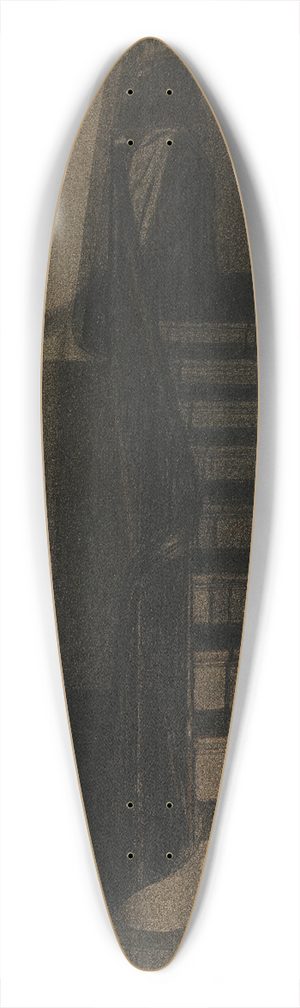Xavier Mellery - The Staircase 39.3 inch art pintail longboard deck
