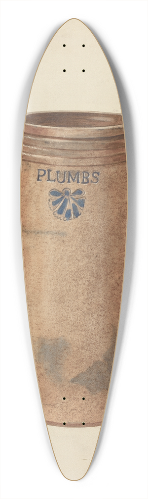 Yolande Delasser - Preserve Jar 39.3 inch art pintail longboard deck