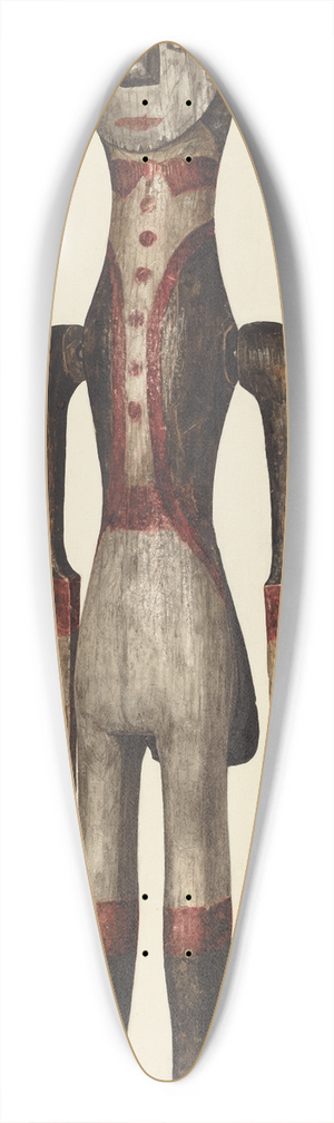 Yolande Delasser - Whirligig 39.3 inch art pintail longboard deck