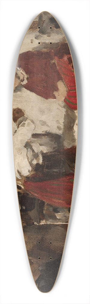 Zdzisaw Jasiski - In a cottage 39.3 inch art pintail longboard deck