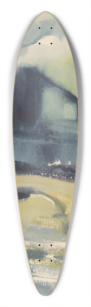 Zolo Palugyay - Bridge in the Periphery 39.3 inch art pintail longboard deck