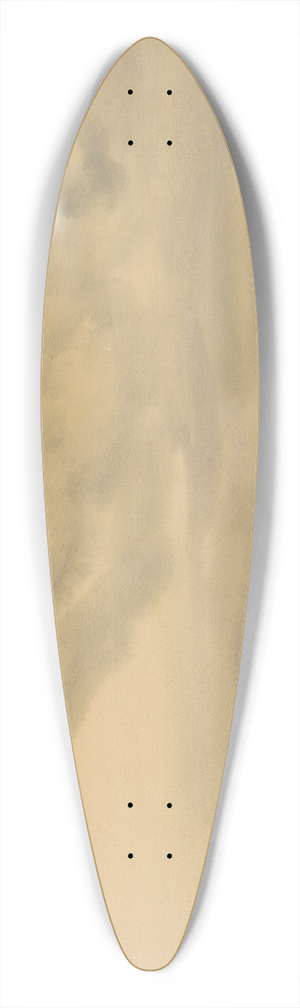 Zolo Palugyay - Clouds over a Plain 39.3 inch art pintail longboard deck