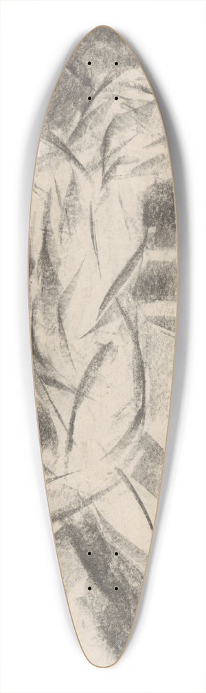 Zolo Palugyay - Dance 39.3 inch art pintail longboard deck
