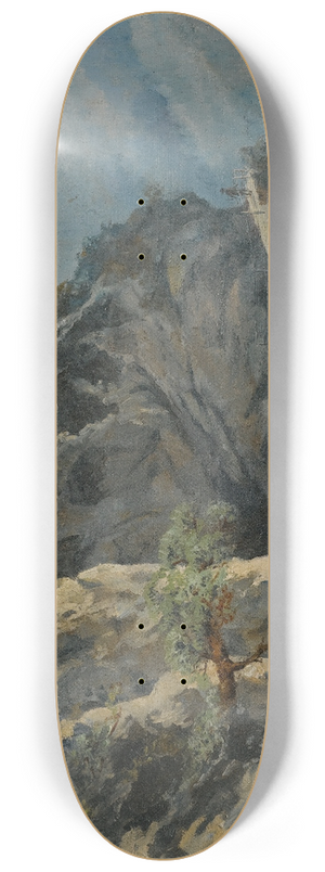 Hans Gantner - TheFrstensteig In Liechtenstein 8.25 inch art skate deck