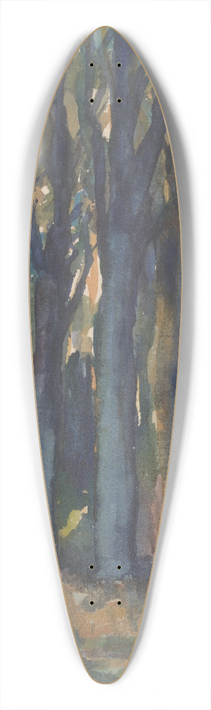 Zolo Palugyay - Les 39.3 inch art pintail longboard deck