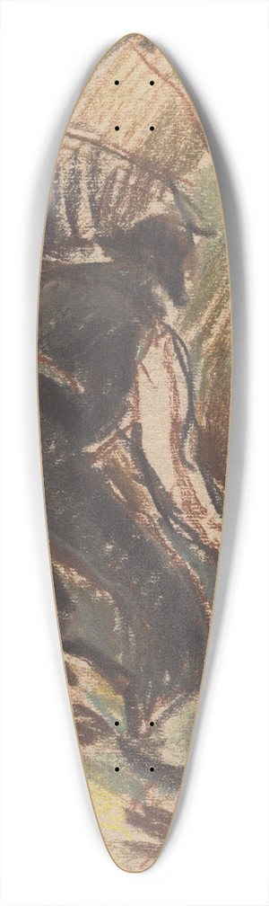 Zolo Palugyay - Mower 39.3 inch art pintail longboard deck
