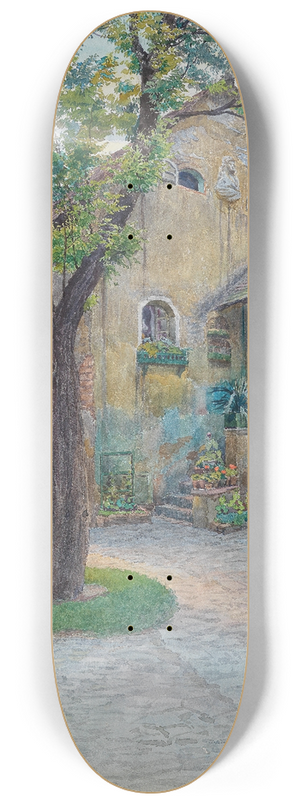 Hans Gtzinger - Hof im Amerlingschlssl 8.25 inch art skate deck