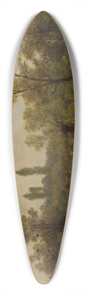 Zygmunt Sidorowicz - Landscape 39.3 inch art pintail longboard deck