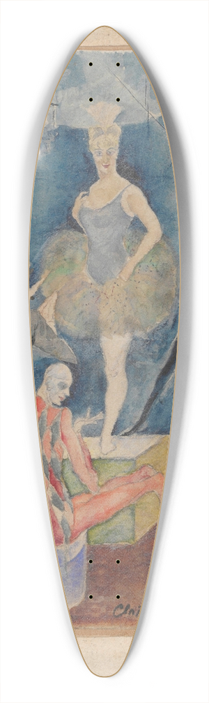 Zygmunt Waliszewski - Singer 39.3 inch art pintail longboard deck