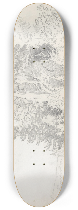 Hans Gude - Fra Kuckanstal, Bad Sachsa 8.25 inch art skate deck