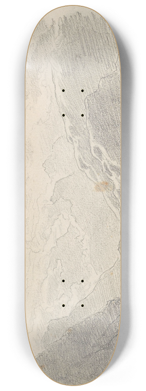 Hans Gude - Fra Moldefjorden 8.25 inch art skate deck Hans Gude - Fra Moldefjorden 8.25 inch art skate deck