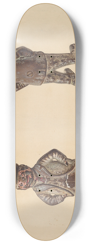 Alf Bruseth - Politician Coin Bank 8.25 inch art skate deck