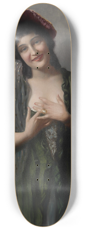 Hans Hassenteufel - Versuchung 8.25 inch art skate deck Hans Hassenteufel - Versuchung 8.25 inch art skate deck