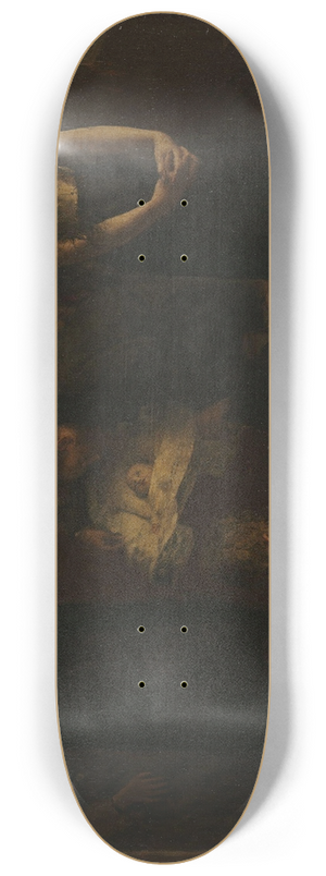 Hans Heyerdahl - The dying Child 8.25 inch art skate deck