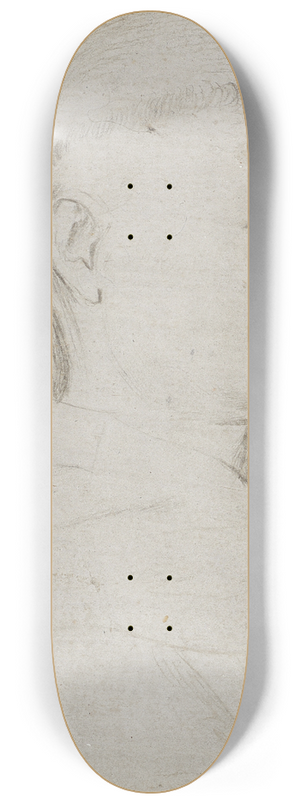 Hans Holbein The Elder - Portrait of a monk 8.25 inch art skate deck