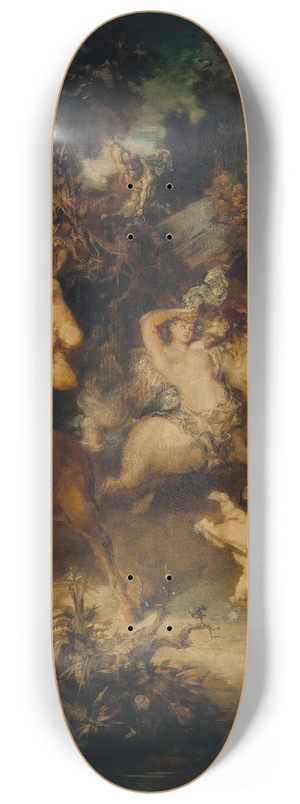 Hans Makart - Centaurs in the Forest 8.25 inch art skate deck