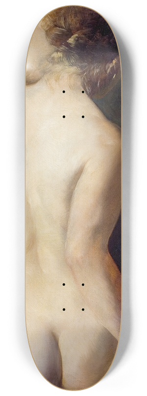 Hans Makart - Die fnf Sinne;Das Gefhl 8.25 inch art skate deck