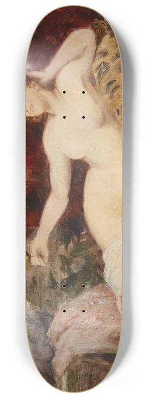 Hans Makart - Ruhende Bacchantin 8.25 inch art skate deck