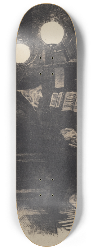 Hans Nikolaj Hansen - Hartmann spiller orgel 8.25 inch art skate deck