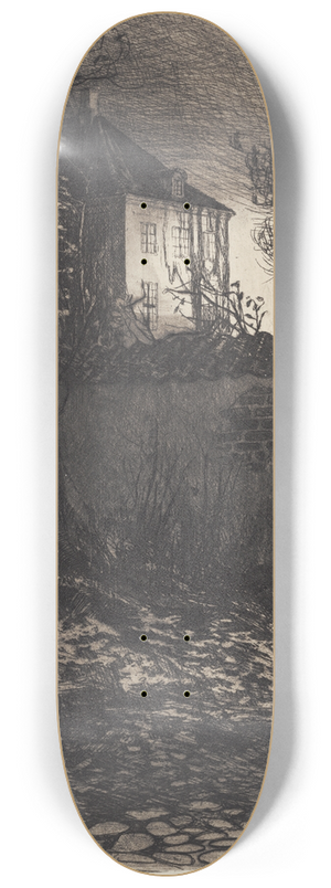 Hans Nikolaj Hansen - Huset i Skipperalleen 8.25 inch art skate deck