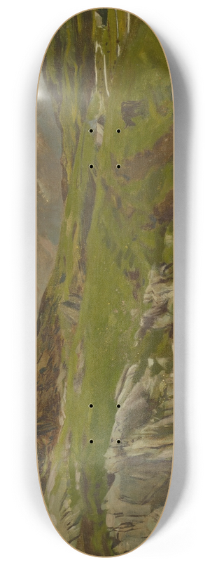 Hans Sandreuter - View from Frutt toward the Titlis 8.25 inch art skate deck Hans Sandreuter - View from Frutt toward the Titlis 8.25 inch art skate deck